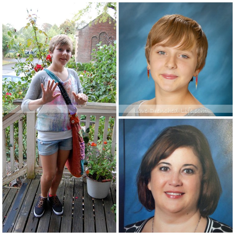 When I asked Abigail if I could come with her on the first day of school and take a picture she said absolutely not. Wish I would have done it anyways. 