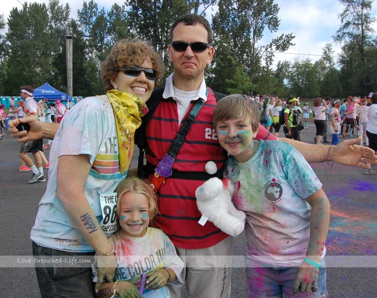 color run family