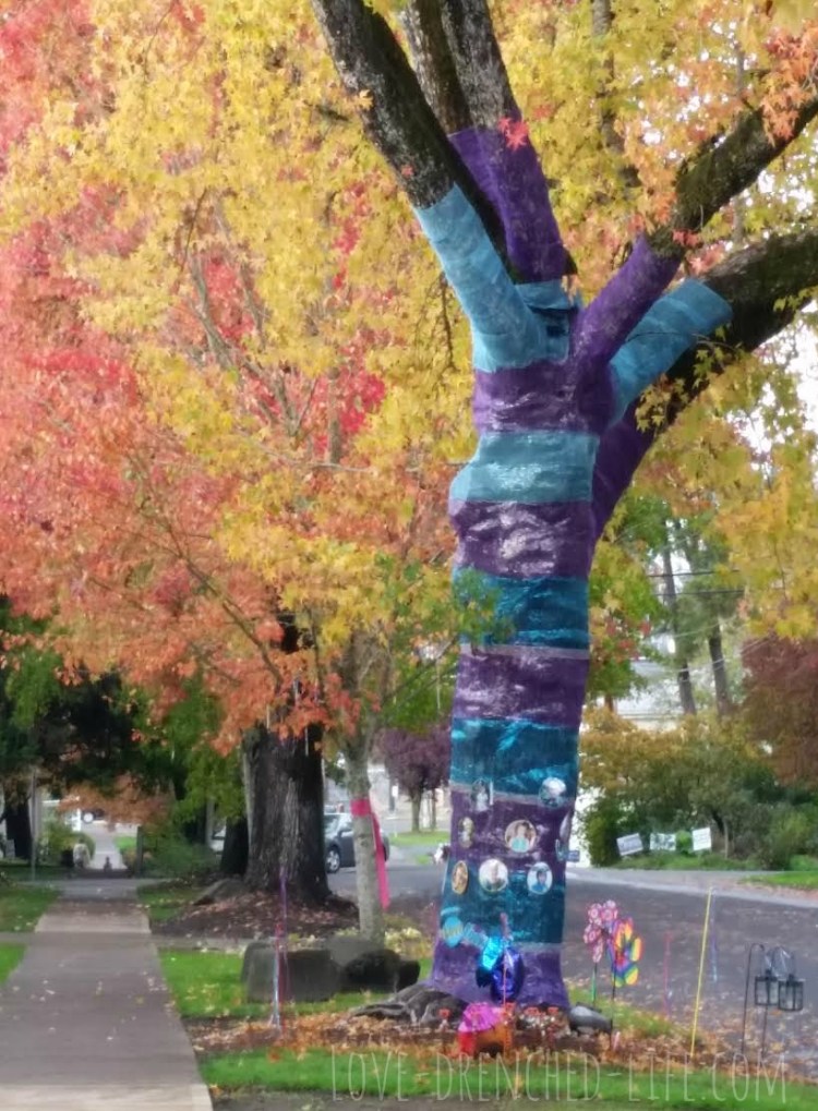 Anna and Abby's Tree Fall