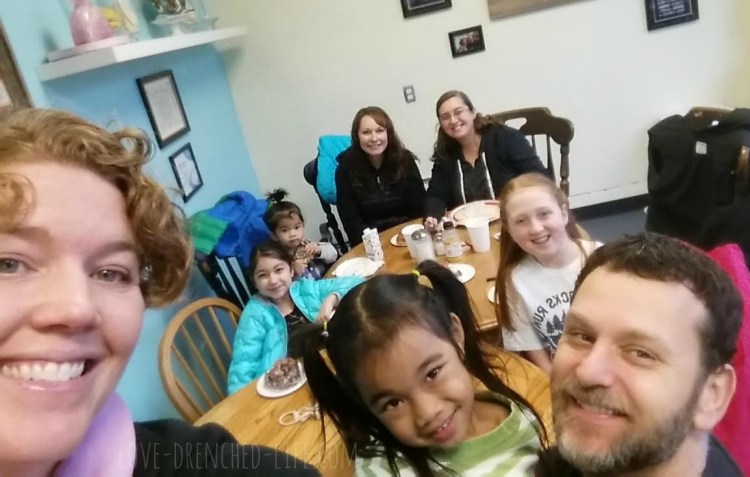 A birthday breakfast